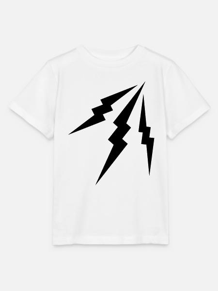 lightning - Stanley/Stella Kinder T-Shirt MINI CREATOR - Weiß