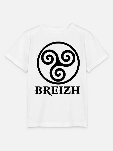 triskelion_breizh - Stanley/Stella Kinder T-Shirt MINI CREATOR - Weiß
