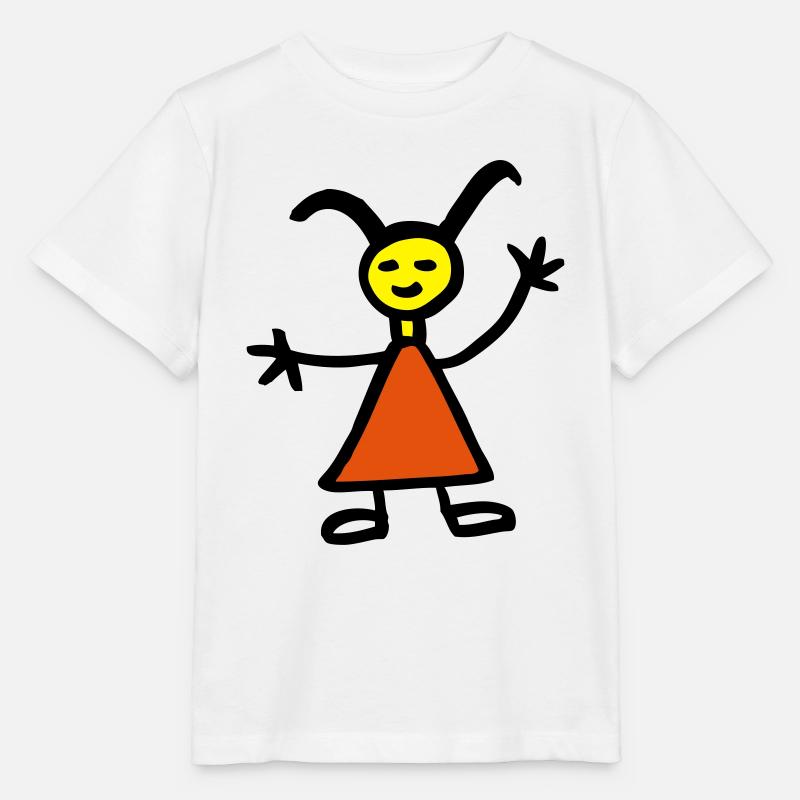 fille - T-shirt bio MINI CREATOR Stanley/Stella Enfant - blanc