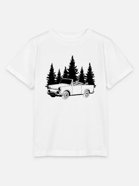 Trabi Cabrio für den Sommer Urlaub im Osten - Stanley/Stella Kinder T-Shirt MINI CREATOR  - Weiß