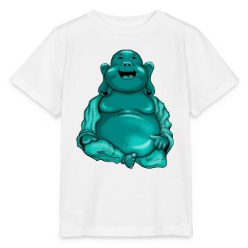 Buddha - Stanley/Stella Kinder T-Shirt MINI CREATOR  - Weiß - Vorne - Maike (125cm)