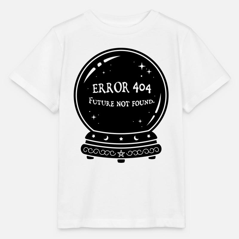 Drôle de boule de cristal - T-shirt bio MINI CREATOR Stanley/Stella Enfant - blanc