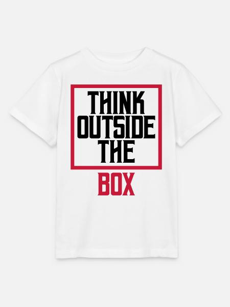 Logo Think outside - Stanley/Stella Kinder T-Shirt MINI CREATOR - Weiß