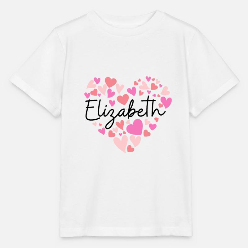J’adore Elizabeth - T-shirt bio MINI CREATOR Stanley/Stella Enfant - blanc