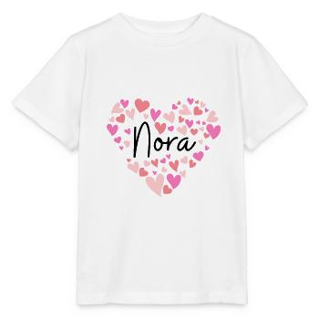 J’adore Nora - T-shirt bio MINI CREATOR Stanley/Stella Enfant - blanc - Devant - Maike (125cm)