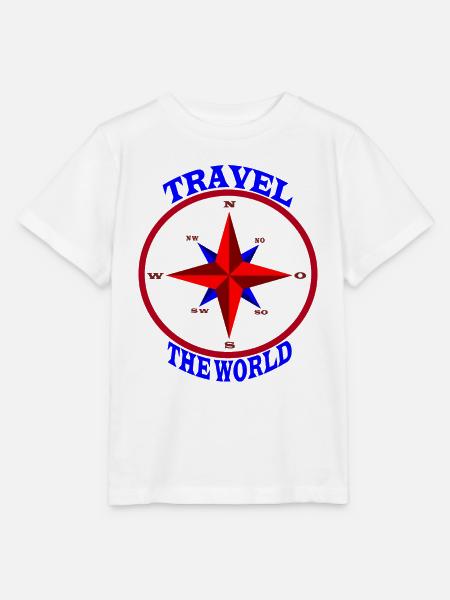 Travel - Stanley/Stella Kinder T-Shirt MINI CREATOR - Weiß