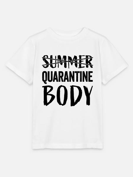 Quarantine Body - Stanley/Stella Kinder T-Shirt MINI CREATOR - Weiß