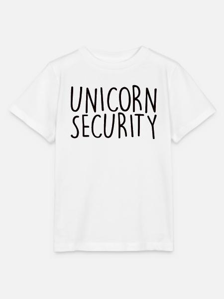 Einhorn Sicherheit - Stanley/Stella Kinder T-Shirt MINI CREATOR - Weiß