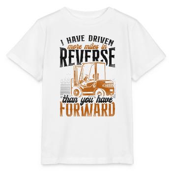 Certified Forklift Truck Operator - Stanley/Stella Kinder T-Shirt MINI CREATOR  - Weiß - Vorne - Maike (125cm)
