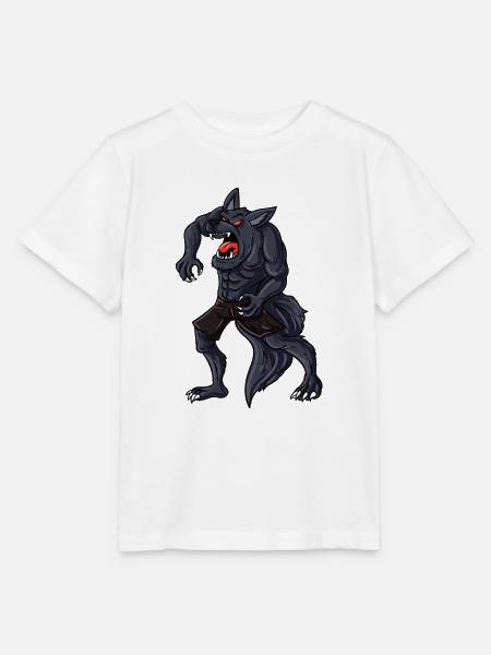 Werwolf - Stanley/Stella Kinder T-Shirt MINI CREATOR - Weiß