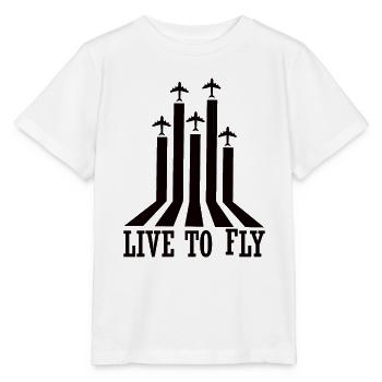 Pilot Flugzeug fliegen Flugsport Geschenkidee - Stanley/Stella Kinder T-Shirt MINI CREATOR  - Weiß - Vorne - Maike (125cm)