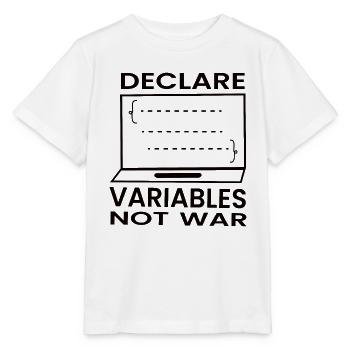 Cadeau de programmeur développeur de logiciels - T-shirt bio MINI CREATOR Stanley/Stella Enfant - blanc - Devant - Maike (125cm)