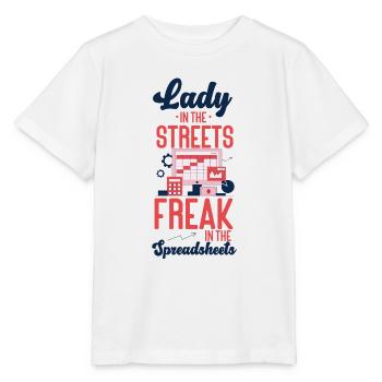 Comptable Comptable Comptable - T-shirt bio MINI CREATOR Stanley/Stella Enfant - blanc - Devant - Maike (125cm)