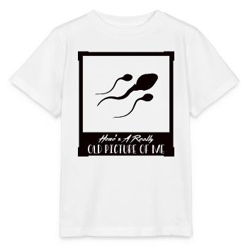 Altes Foto - Spermium - Stanley/Stella Kinder T-Shirt MINI CREATOR  - Weiß - Vorne - Maike (125cm)