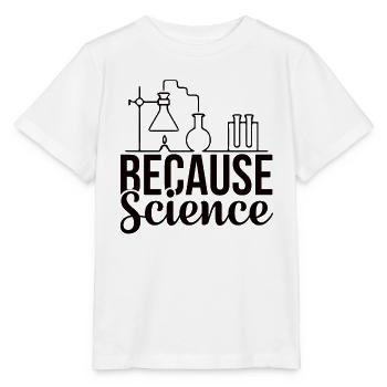 Chimie Chimiste Scientifique Bachelor Master - T-shirt bio MINI CREATOR Stanley/Stella Enfant - blanc - Devant - Maike (125cm)