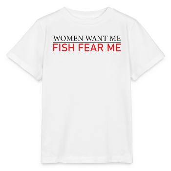 Therapie Angeln See Karpfen Angler Fischer Köder - Stanley/Stella Kinder T-Shirt MINI CREATOR  - Weiß - Vorne - Maike (125cm)