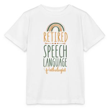 Speech Therapist Therapy Assistant - Stanley/Stella Kinder T-Shirt MINI CREATOR  - Weiß - Vorne - Maike (125cm)