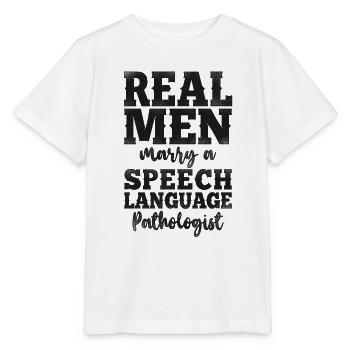 Speech Therapist Therapy Assistant - Stanley/Stella Kinder T-Shirt MINI CREATOR  - Weiß - Vorne - Maike (125cm)