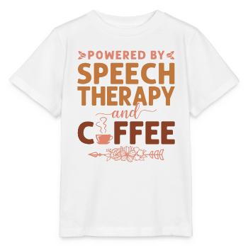 Speech Therapist Therapy Assistant - Stanley/Stella Kinder T-Shirt MINI CREATOR  - Weiß - Vorne - Maike (125cm)