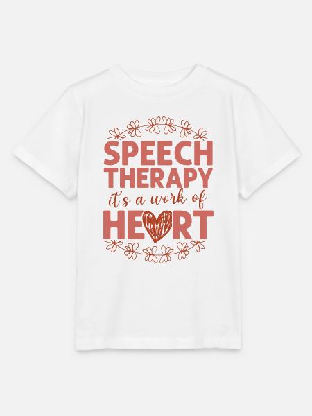 Speech Therapist Therapy Assistant - Stanley/Stella Kinder T-Shirt MINI CREATOR  - Weiß