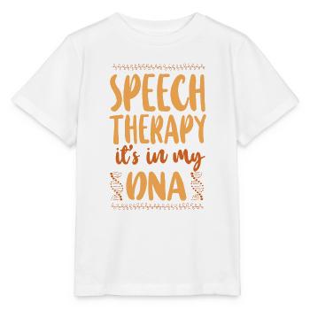Speech Therapist Therapy Assistant - Stanley/Stella Kinder T-Shirt MINI CREATOR  - Weiß - Vorne - Maike (125cm)