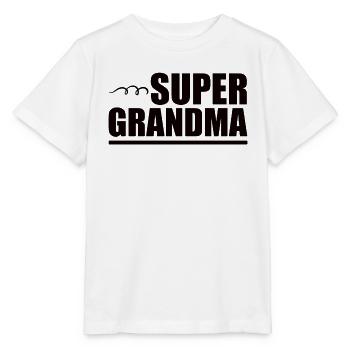 Grandma Pensioner Grandma Grandson Granddaughter Grandma - Stanley/Stella MINI CREATOR Kids’ T-Shirt - white - Front - Maike (125cm)