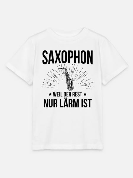 Saxophon Saxophonspieler Saxophonist - Stanley/Stella Kinder T-Shirt MINI CREATOR - Weiß