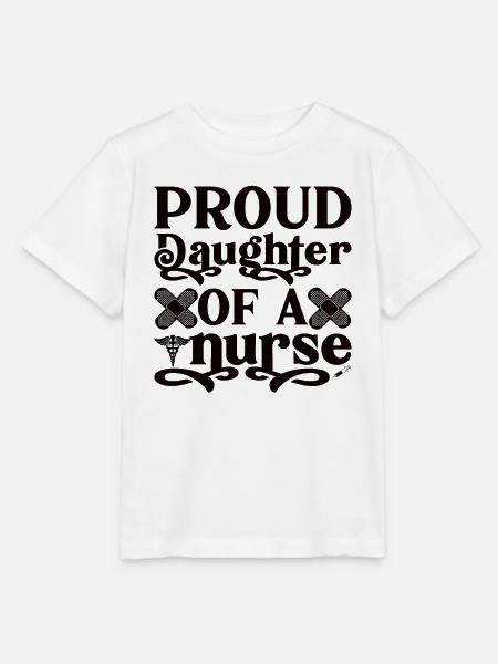 Schwester Einer Krankenschwester Krankenpflegerin - Stanley/Stella Kinder T-Shirt MINI CREATOR  - Weiß
