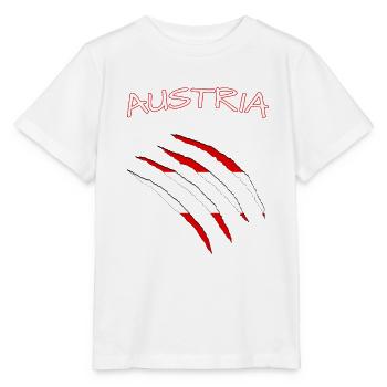Austria Risse - Stanley/Stella Kinder T-Shirt MINI CREATOR  - Weiß - Vorne - Maike (125cm)