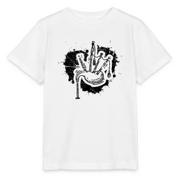 Cornemuse Cornemuse Cornemuse - T-shirt bio MINI CREATOR Stanley/Stella Enfant - blanc - Devant - Maike (125cm)