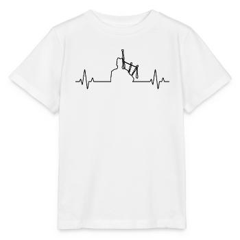 Cornemuse Cornemuse Cornemuse - T-shirt bio MINI CREATOR Stanley/Stella Enfant - blanc - Devant - Maike (125cm)
