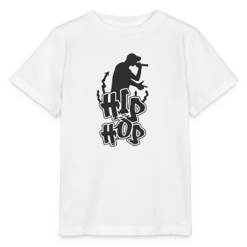 Hip Hop Music Genre Rap Graffiti Urban - Stanley/Stella MINI CREATOR Kids’ T-Shirt - white - Front - Maike (125cm)