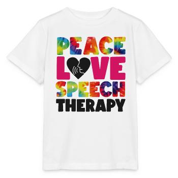 Speech Therapist Therapy Assistant - Stanley/Stella Kinder T-Shirt MINI CREATOR  - Weiß - Vorne - Maike (125cm)