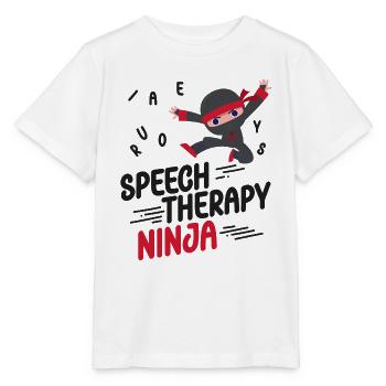 Speech Therapist Therapy Assistant - Stanley/Stella Kinder T-Shirt MINI CREATOR  - Weiß - Vorne - Maike (125cm)