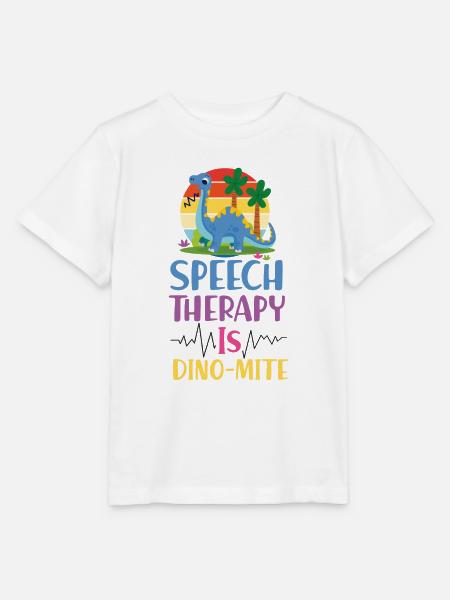Speech Therapist Therapy Assistant - Stanley/Stella Kinder T-Shirt MINI CREATOR - Weiß