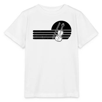 Violin Violinist Violinist - Stanley/Stella MINI CREATOR Kids’ T-Shirt - white - Front - Maike (125cm)