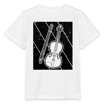 Violin Violinist Violinist - Stanley/Stella MINI CREATOR Kids’ T-Shirt - white - Front - Maike (125cm)