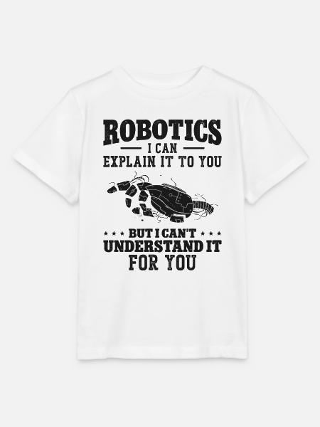 Robot Robotics Engineer Robotics I - Stanley/Stella Kinder T-Shirt MINI CREATOR - Weiß
