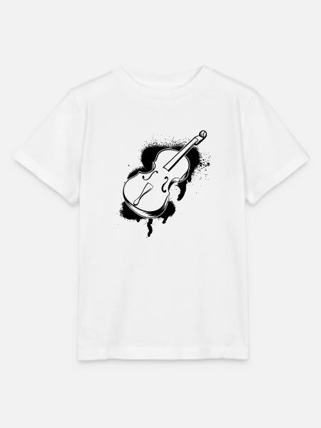 Cello Cellospieler Cellist - Stanley/Stella Kinder T-Shirt MINI CREATOR - Weiß