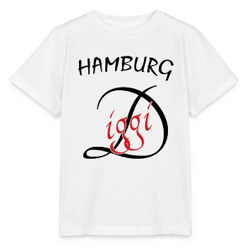 Hamburg Hafenstadt Perle - Stanley/Stella Kinder T-Shirt MINI CREATOR  - Weiß - Vorne - Maike (125cm)