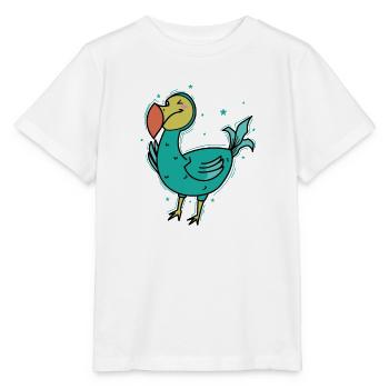 Dodo Bird aus Mauritius - Stanley/Stella Kinder T-Shirt MINI CREATOR  - Weiß - Vorne - Maike (125cm)