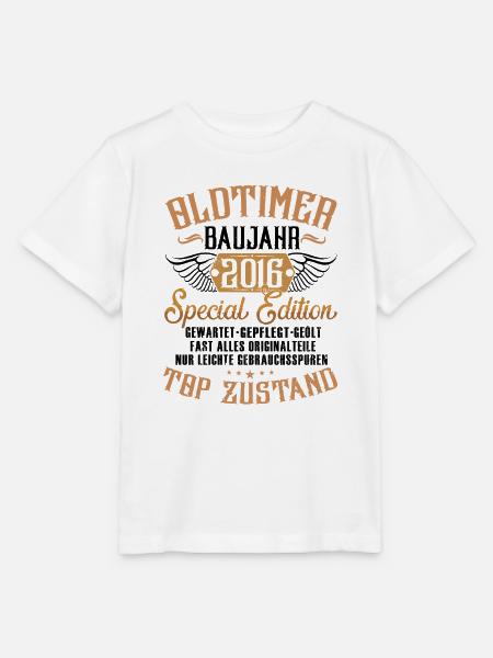 Oldtimer 2016 - Stanley/Stella Kinder T-Shirt MINI CREATOR - Weiß