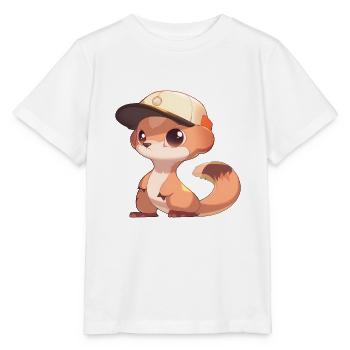 Mangouste - T-shirt bio MINI CREATOR Stanley/Stella Enfant - blanc - Devant - Maike (125cm)