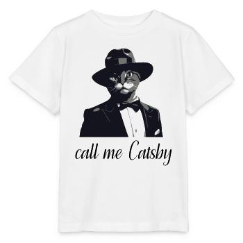 Gangstercat2 - Stanley/Stella Kinder T-Shirt MINI CREATOR  - Weiß - Vorne - Maike (125cm)