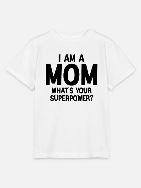 Ich bin Mutter - Stanley/Stella Kinder T-Shirt MINI CREATOR  - Weiß