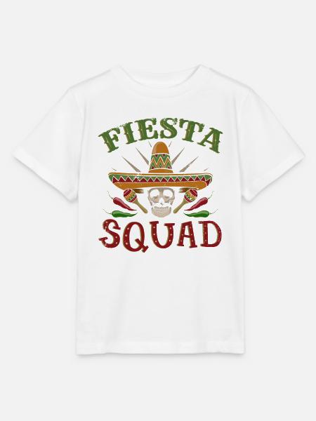 Fiesta Squad - Stanley/Stella Kinder T-Shirt MINI CREATOR  - Weiß