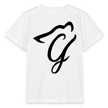 Heulender Wolf mit Gv-Inschrift - Stanley/Stella Kinder T-Shirt MINI CREATOR  - Weiß - Vorne - Maike (125cm)