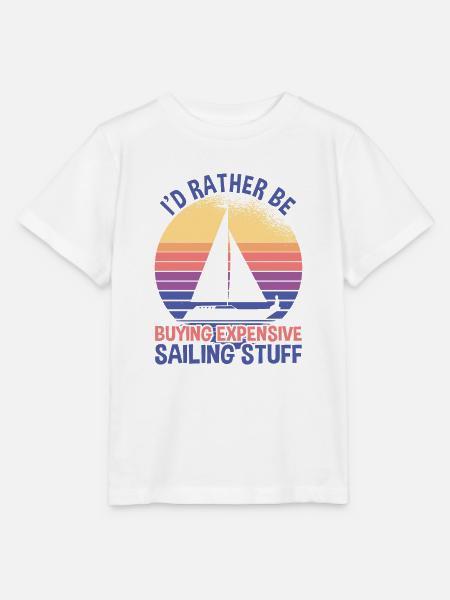 Buy Expensive Sailing Stuff - Stanley/Stella Kinder T-Shirt MINI CREATOR  - Weiß