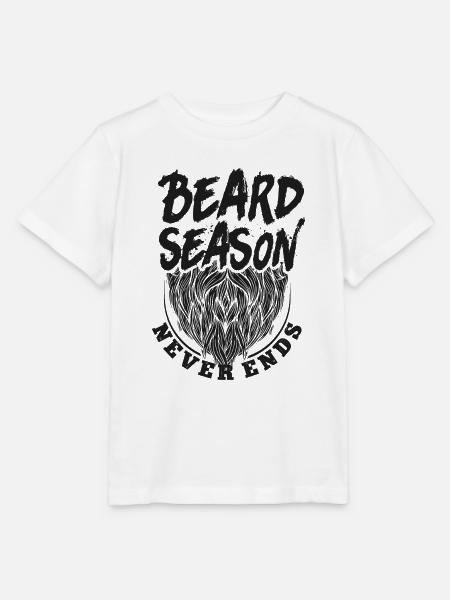 Beard Lover Bearded Man Beard - Stanley/Stella Kinder T-Shirt MINI CREATOR - Weiß