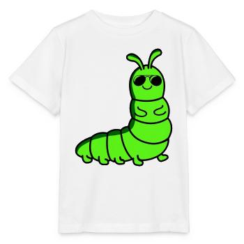 Caterpillar Cool - Stanley/Stella MINI CREATOR Kids’ T-Shirt - white - Front - Maike (125cm)